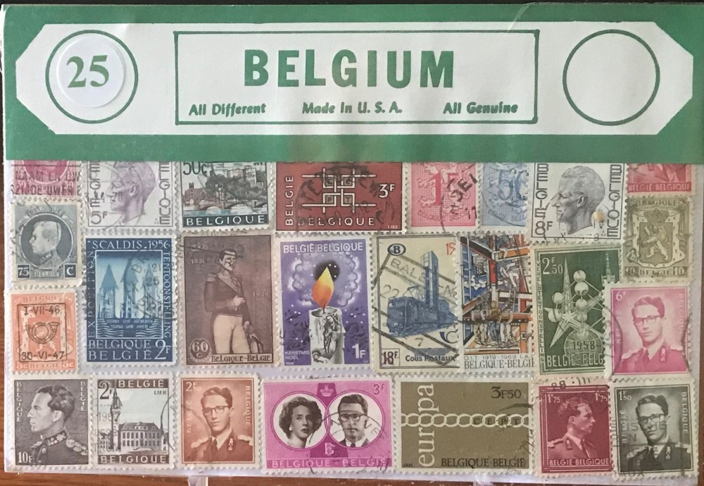 Stamp Packet - Belgium