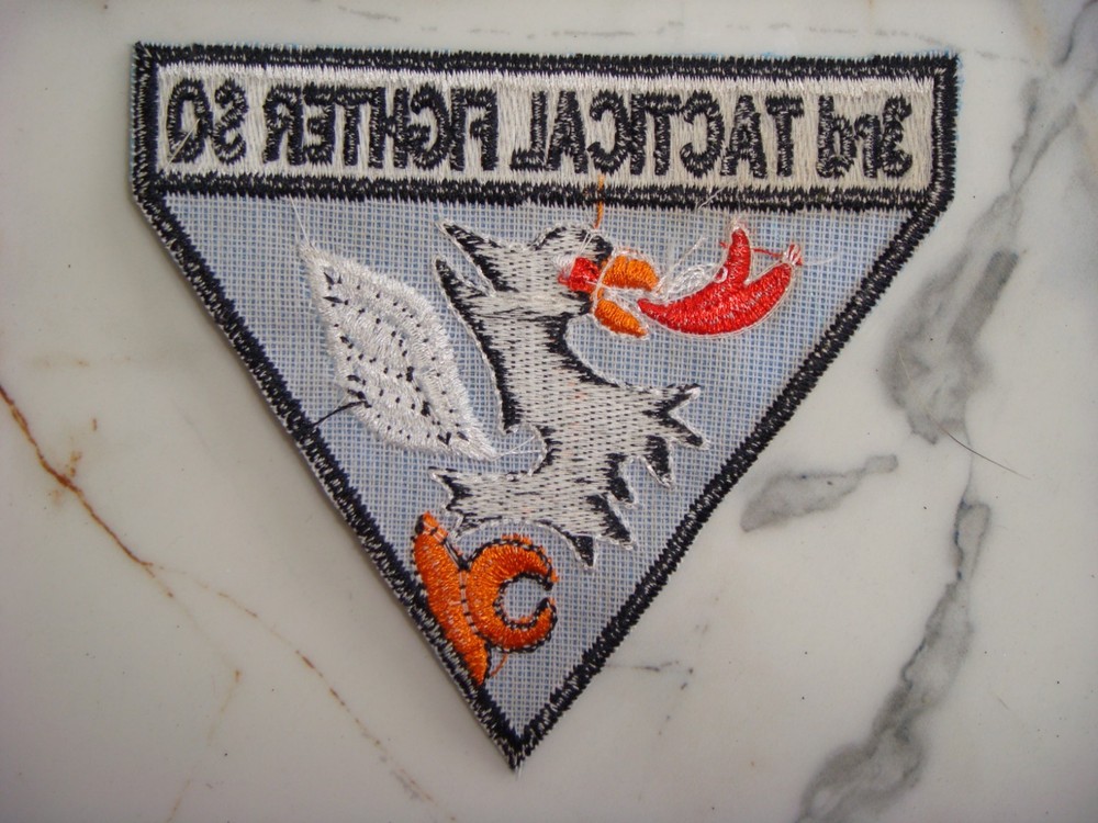 US 3rd TACTICAL FIGHTER SQUADRON, VIETNAM WAR PATCH