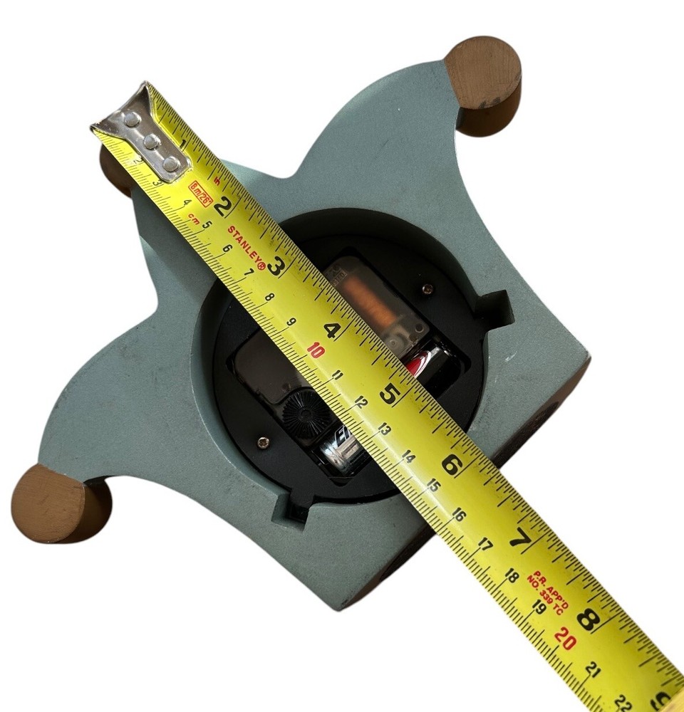 Karllsson Timestone Longford Design Jester Shape Clock works see video