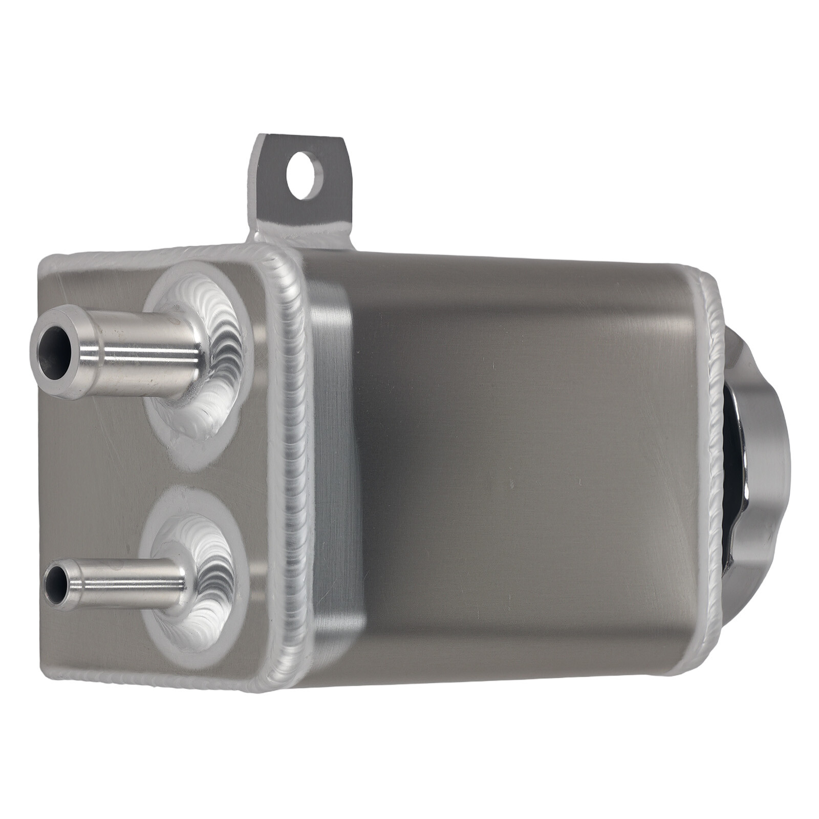 Aluminum Power Steering Reservoir Fluid Tank for Ford Mustang 1999-2004 Silver