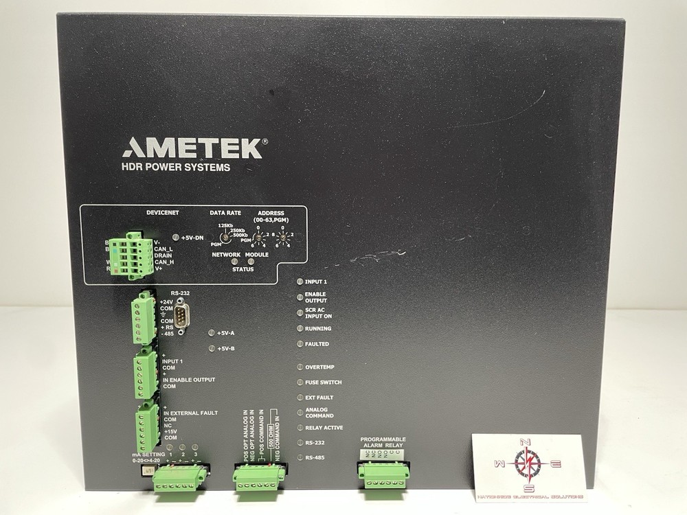 Ametek MP3-480-120-01 HDR Power System