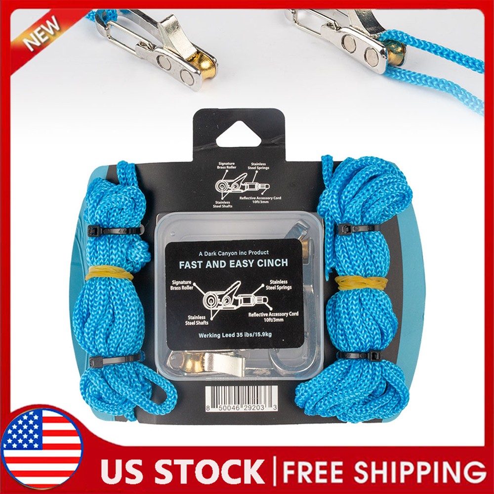 Tie Down Straps Heavy Duty Cargo Tie Downs Durable Non-Slip Working Gear US