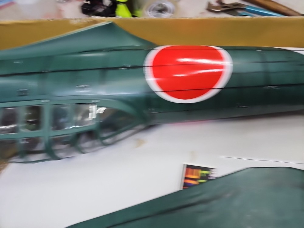 Mitsubishi A6M ZERO Arf RC AIRPLANE