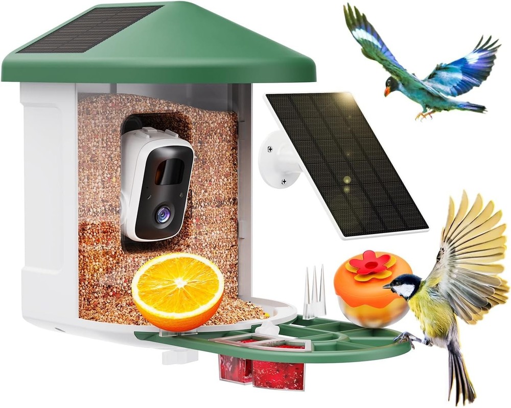 Smart Birdhouse Camera with Arrival Notifications