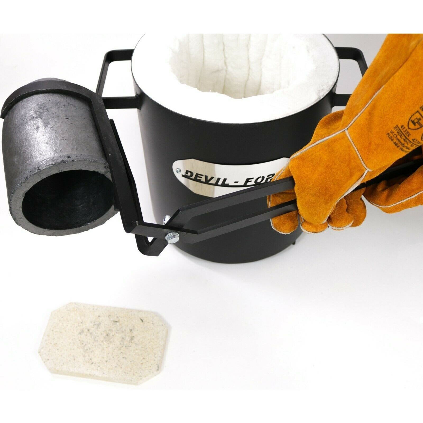 Gas Propane Furnace FB2Mb–10KG DEVIL-FORGE Foundry +Tongs, Crucible USA (NEW)