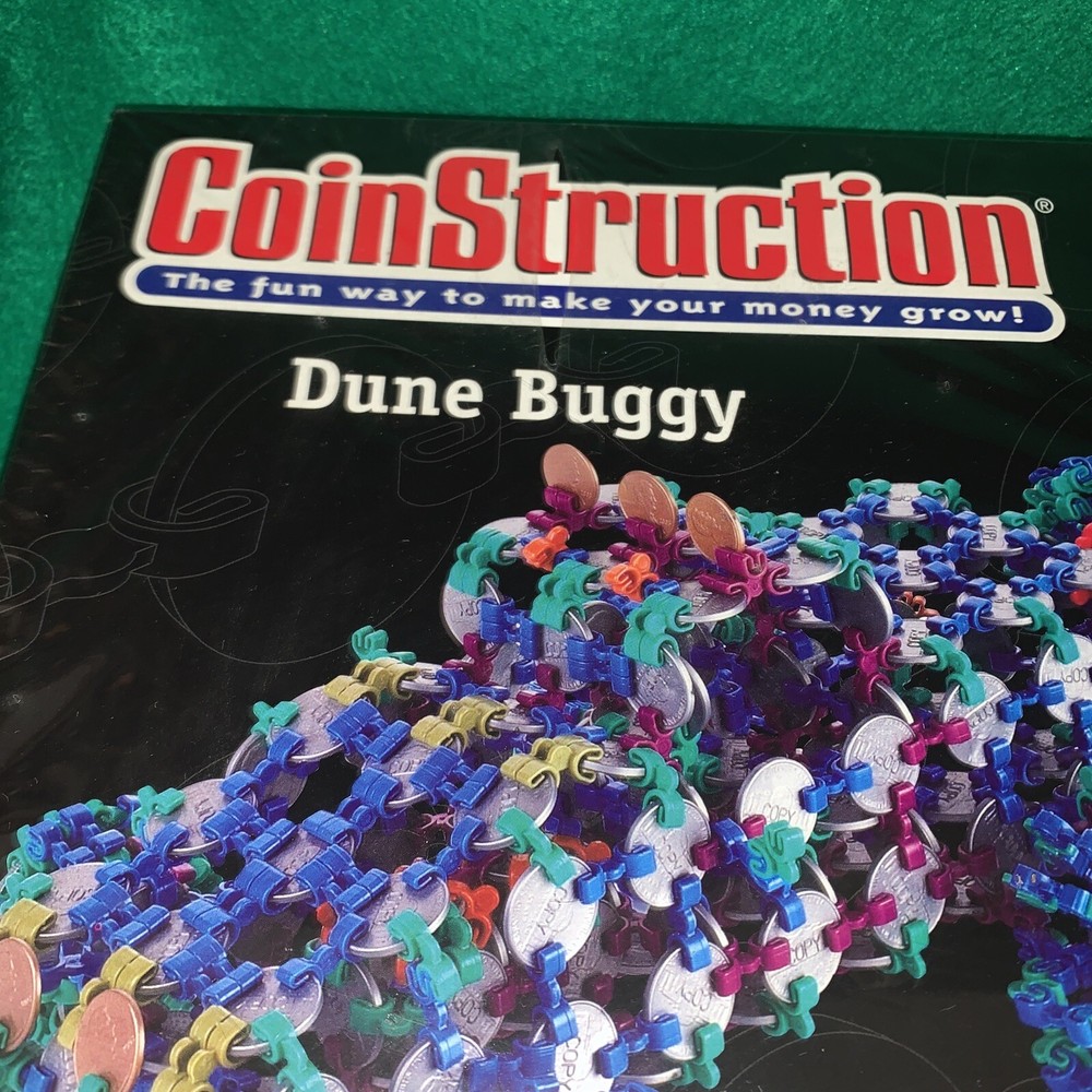 CoinStruction. Dune Buggy. 600 + color-coded clip. New.