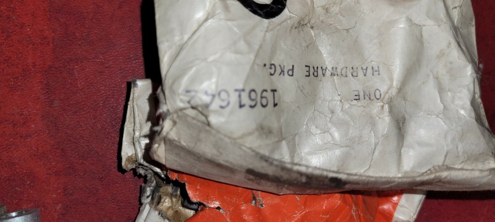 DELCO D 630 Regulator NOS Date 2C Bracket Pkg 1961638 Hardware 1961642