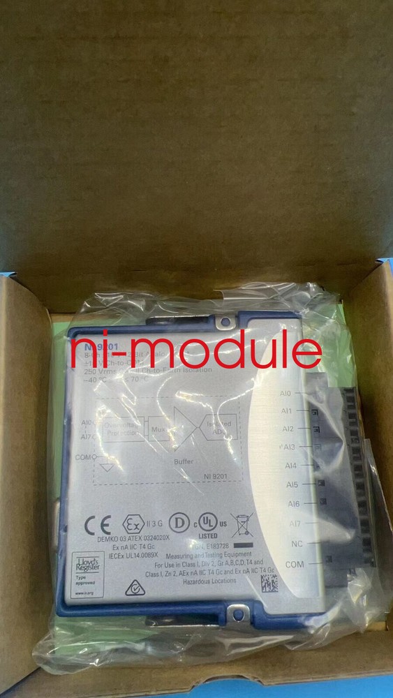 new National Instruments NI 9201 cDAQ Analog Input Module, Screw Terminal