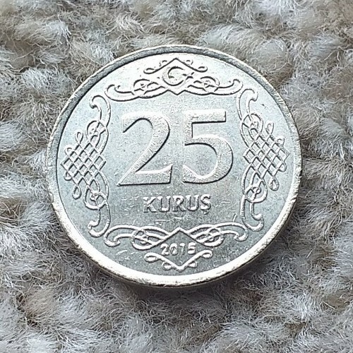 25 Kurus Various dates Turkey Coin  By coin_lovers