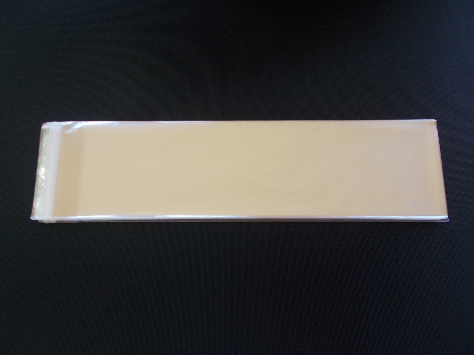 100 Clear Cello Treat Bag Envelopes 2 1/2 X 8" for Bookmarks Sweets Candy Canes