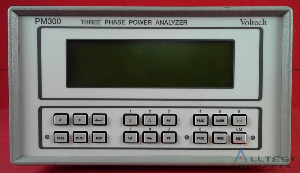 Voltech PM300 Three Phase Power Meter Analyzer