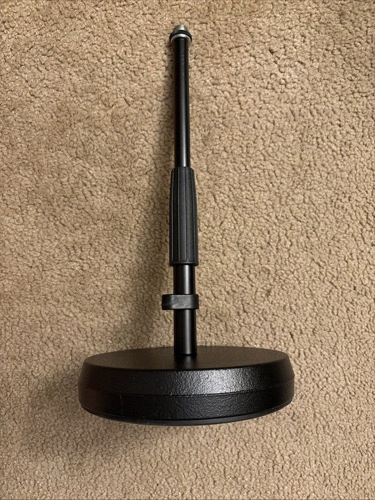 K&M 23325 Table/Floor Microphone Stand - Black