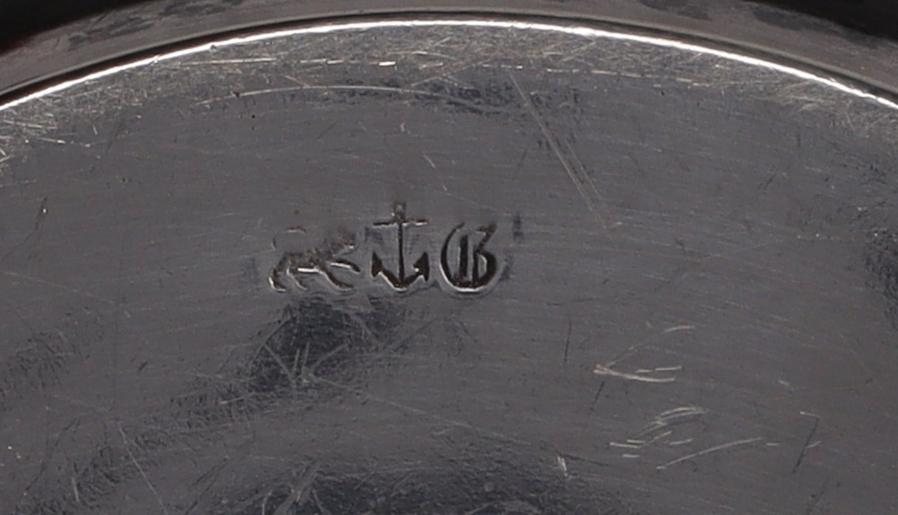 Antique Gorham Sterling Silver Reticulated String or Thread Holder.