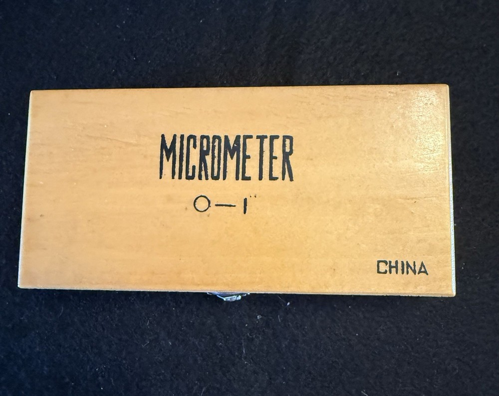 Machinist Micrometer