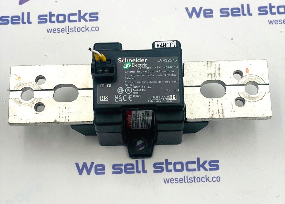 SCHNEIDER ELECTRIC LV432575 External Neutral Current Transformer (Used)