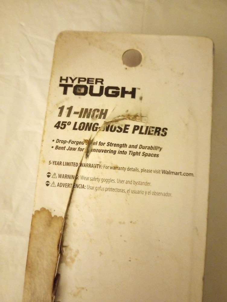 Hyper Tough Long nose pliers