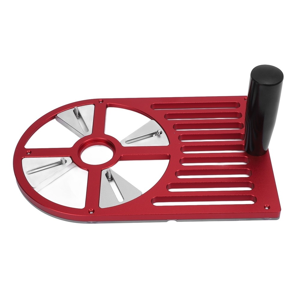 Trimming Machine Base Plate Aluminum Alloy Adjustable Workbench Base for 65