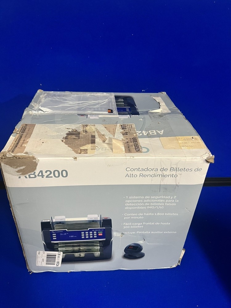 AccuBanker AB4200 Basic Bank Grade Bill Counter READ