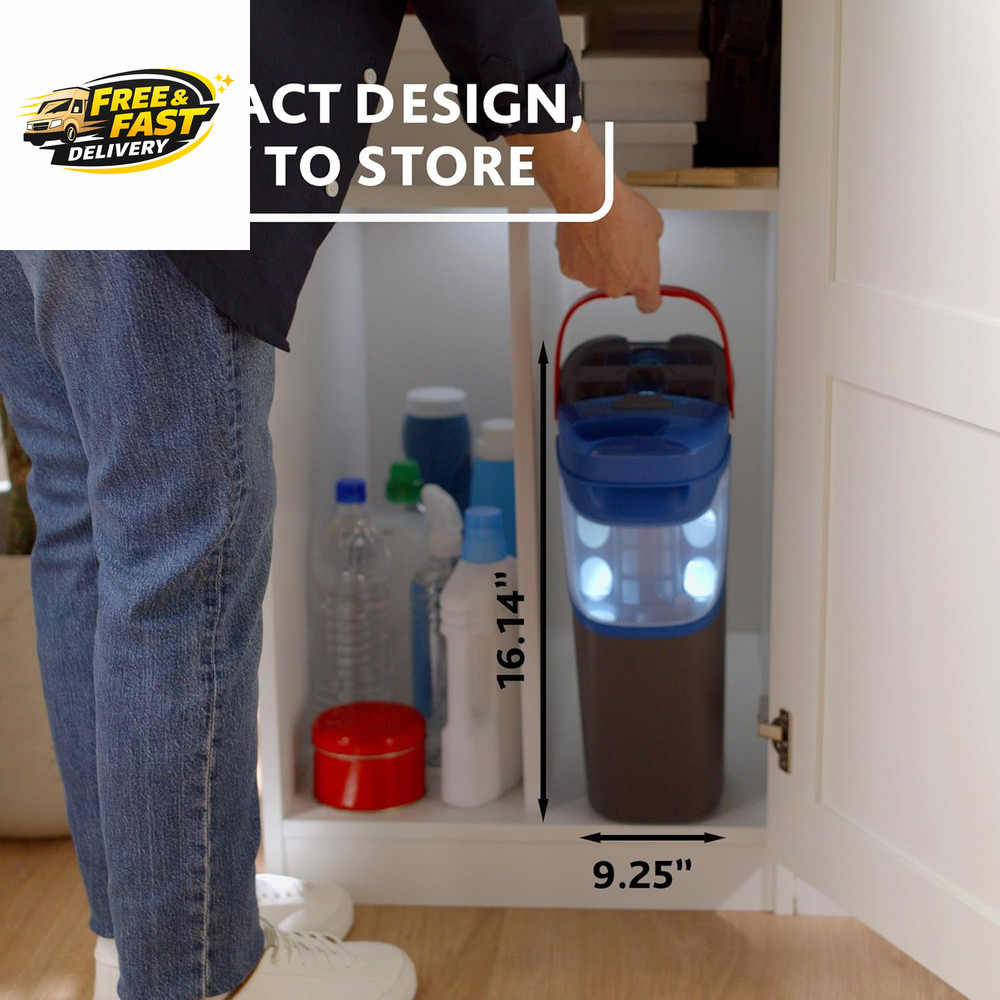H2Pro Flat Mop System | Quick Cleaning Tool | Clean with Water | Machine Washab