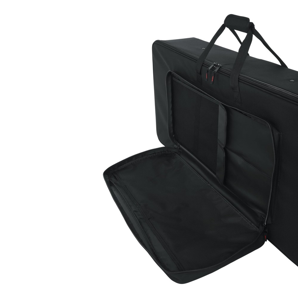 Cases Lightweight Rolling Keyboard Case for Slim 61 Note Keyboards and Electric