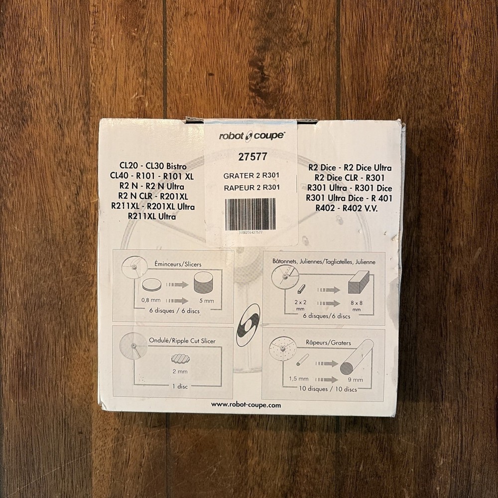 Robot Coupe 27577 Medium Grating Disc for R-Series