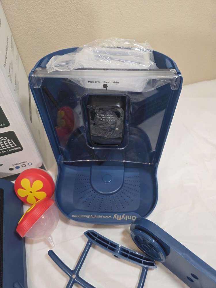 Bird Feeder Camera Solar Powered : Smart Camera Bird Feeder 2K Live Feed