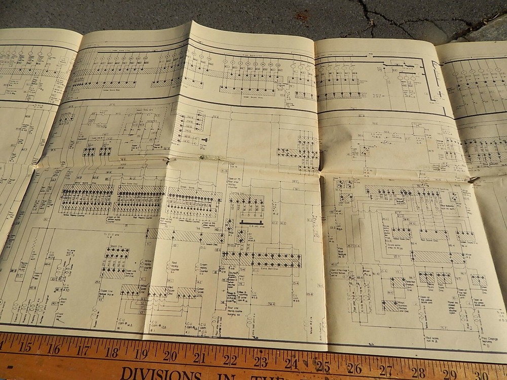 1961 Bally ACAPULCO bingo service schematic