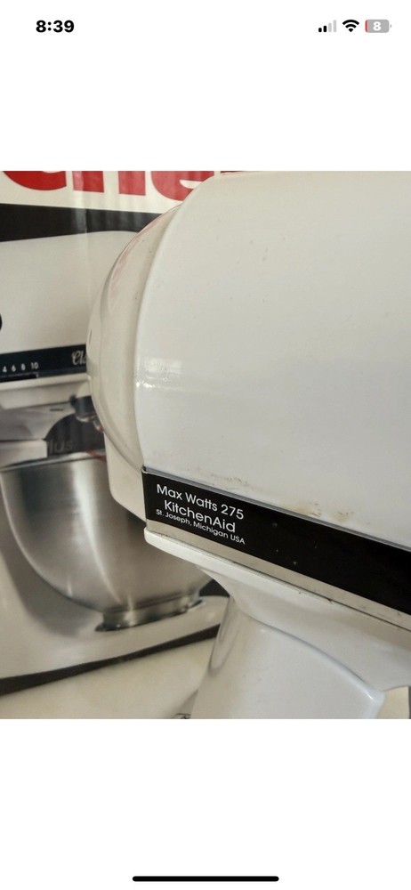 Kitchen aid Standing Mixer