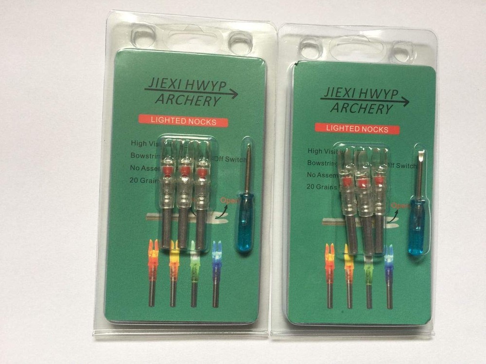 Automatically Lighted Led Nocks for Inner Diameter 6.3 mm Compound Bow Arrows...
