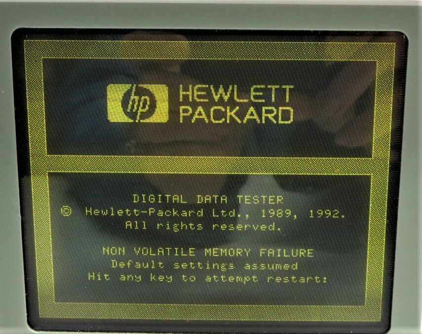 HEWLETT-PACKARD 37701B T1/datacom Tester