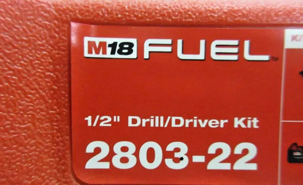 Milwaukee BOX FOR 2803-22 Drill Driver Kit CASE ONLY