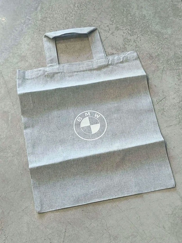 Bmw Gray Tote Bag Novelty