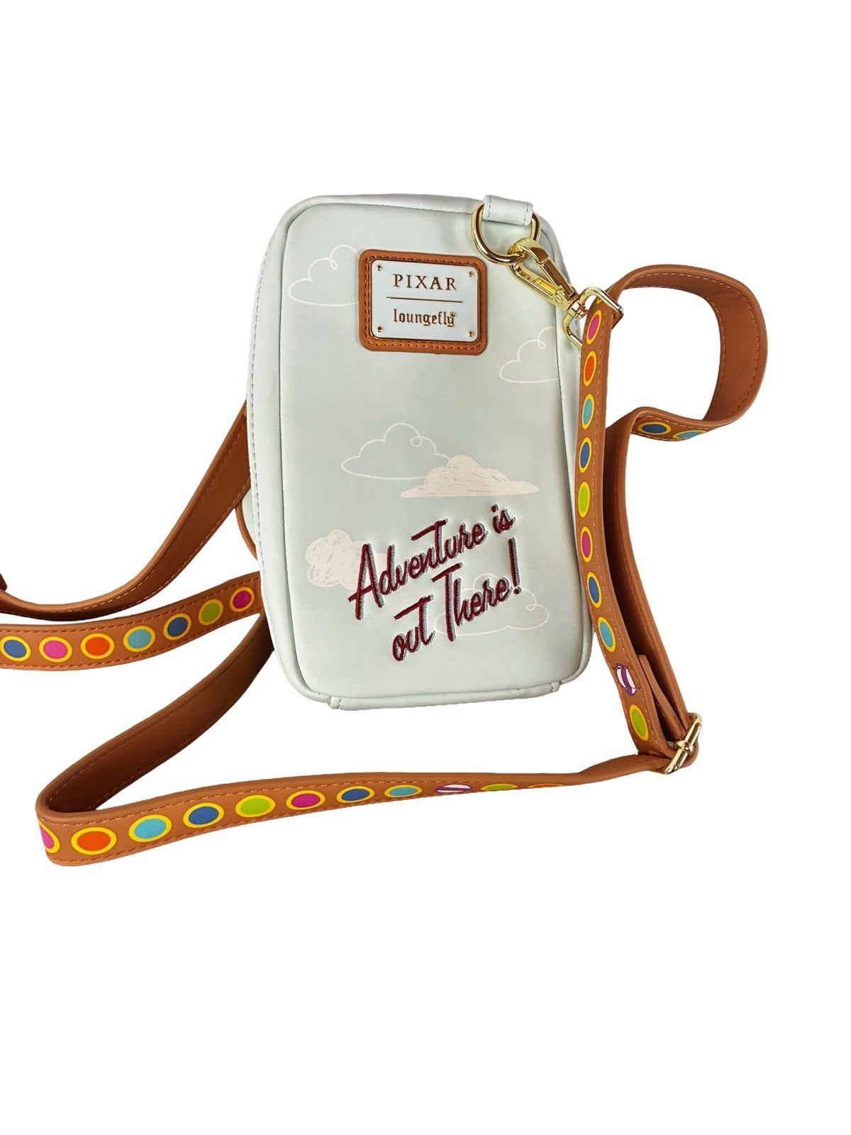 Loungefly Disney Pixar Up Russell Balloon Crossbody Bag w Coin Purse