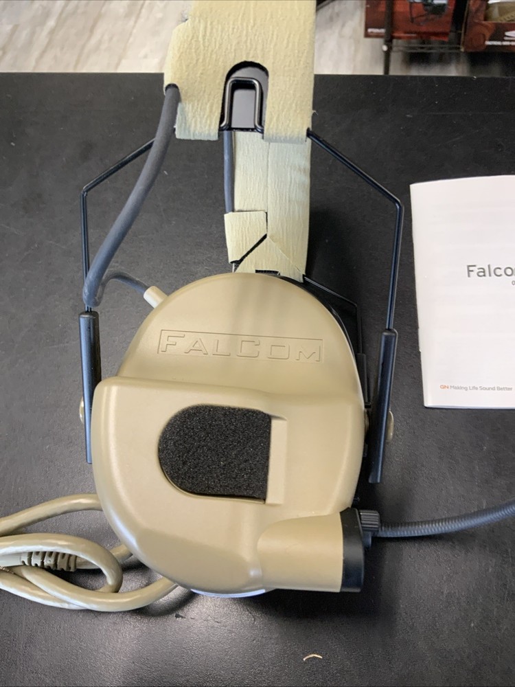 USGI FALCOM OTE2000 HEADSET WITH MICROPHONE PELTOR