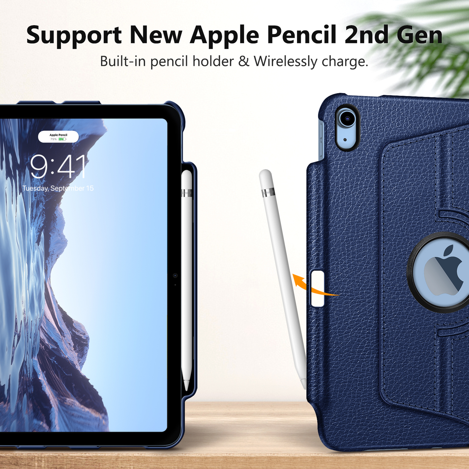 For iPad 10th Generation 2022 360 Degree Rotating Stand Case Shockproof Cover