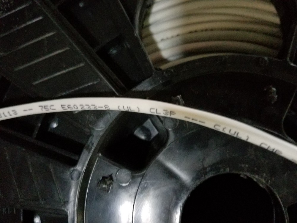 Carol C3113 18/4C Stranded Plenum Media/Security/Control Cable CMP White /100ft