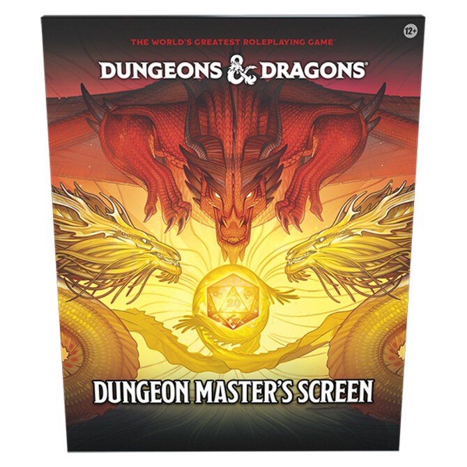 Dungeon Master's Screen 2024 New Dungeons & Dragons
