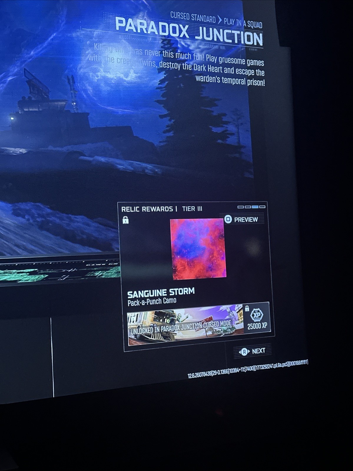 Cursed Paradox junction Camos