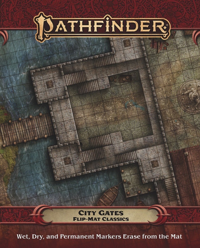 Pathfinder (RPG) Flip-Mat Classics: City Gates