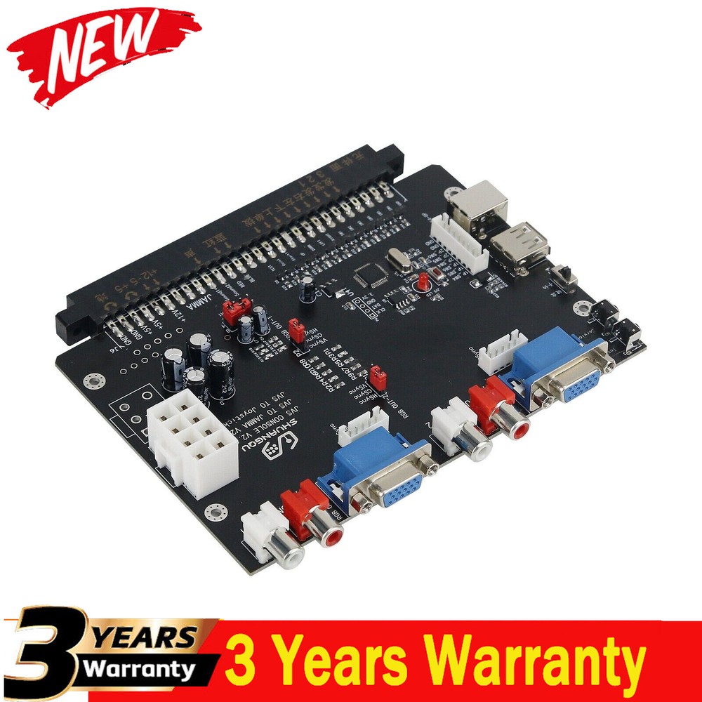 JVS to JAMMA & JVS to USB Converter Board Support Gamepad Gaming Controller USB