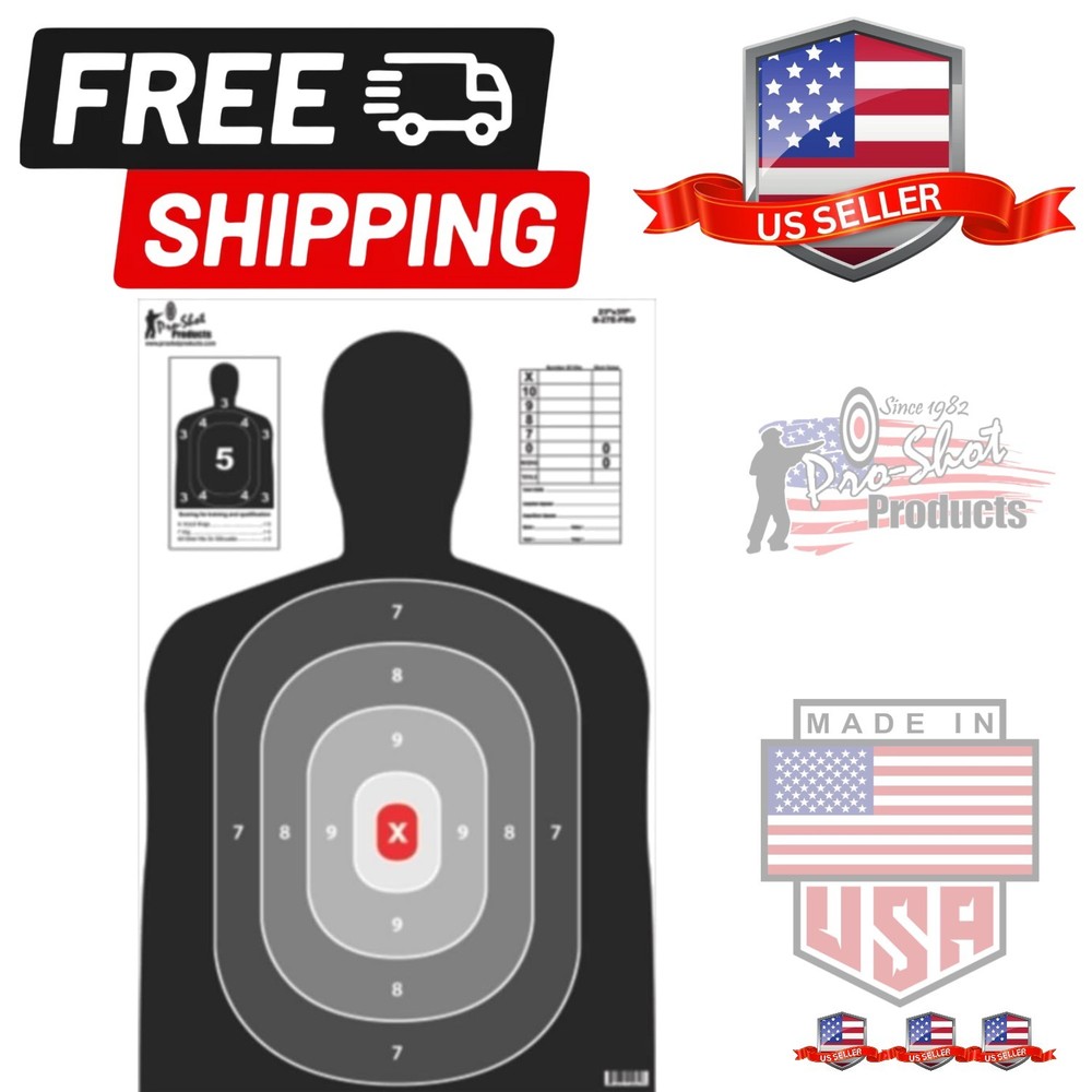 Pro Shot Silhouette Target