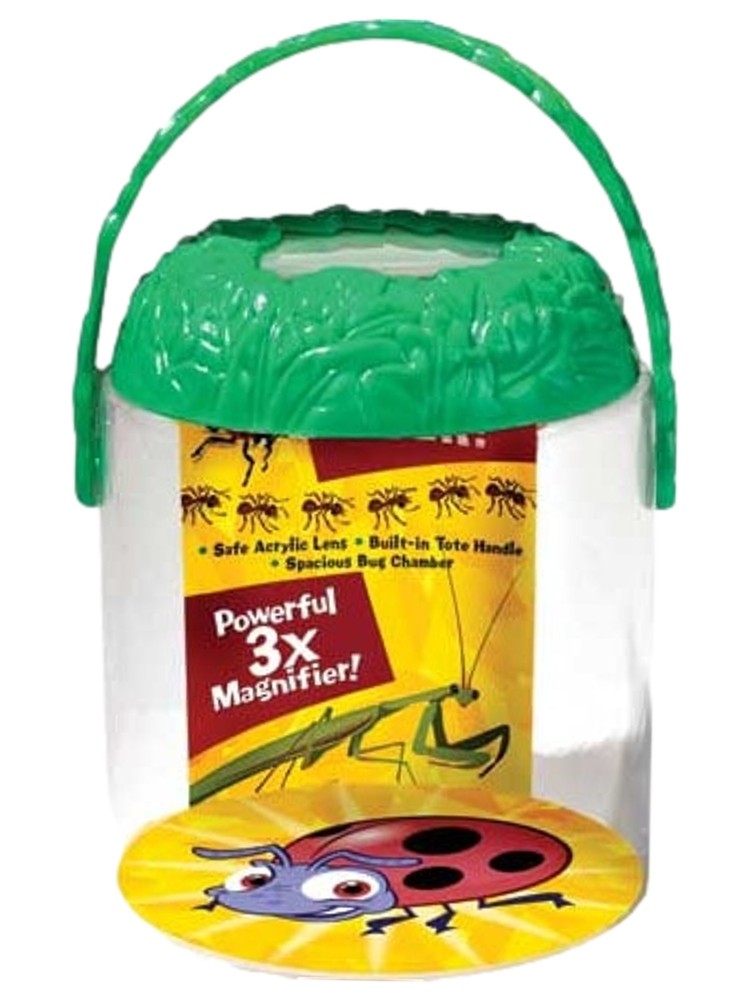 Insect Lore Big Bug Magnifying Jar with 3X Magnifier Lid