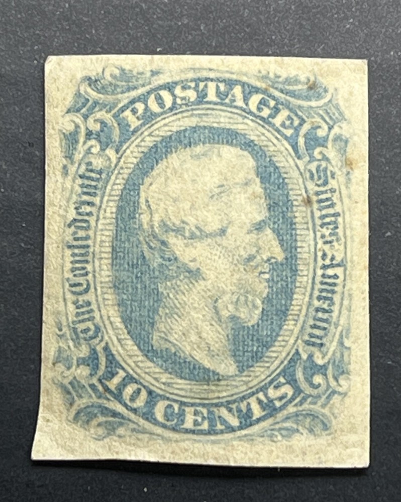 US Stamps CONFEDERATE CSA RARE 10-cent stamp
