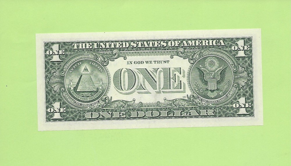1988 ..UNCIRC $1 D 2779 6092 B .... 1988 $1 D-B NICE NOTE FRN