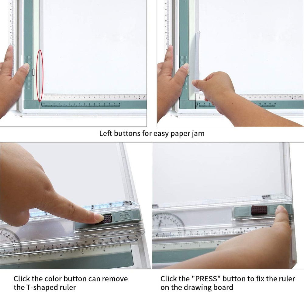 Metric A3 Drawing Board Drafting Table Multifunctional Drawing Board Table with