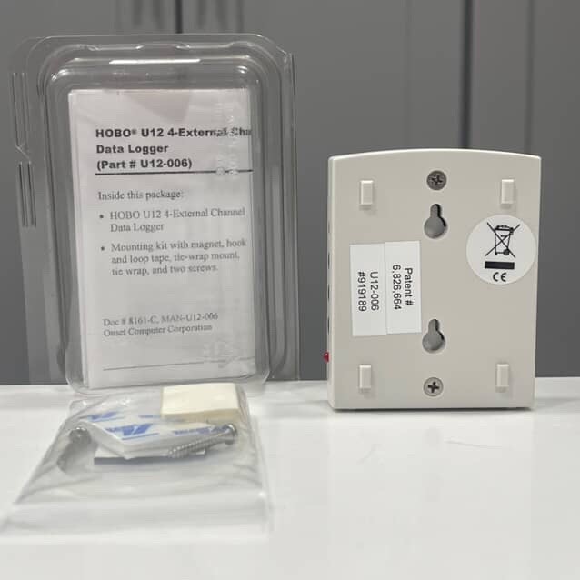 Onset Hobo U12-006 Data Logger 4 Ext Channels