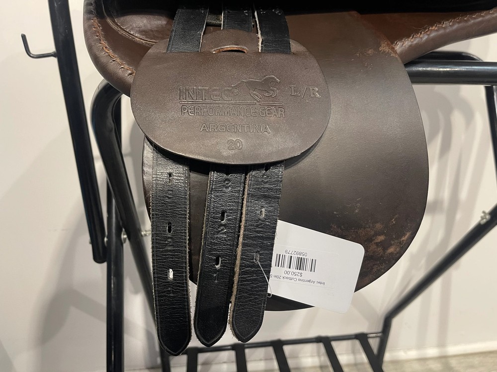 Intec Argentina Cutback 20in Saddle