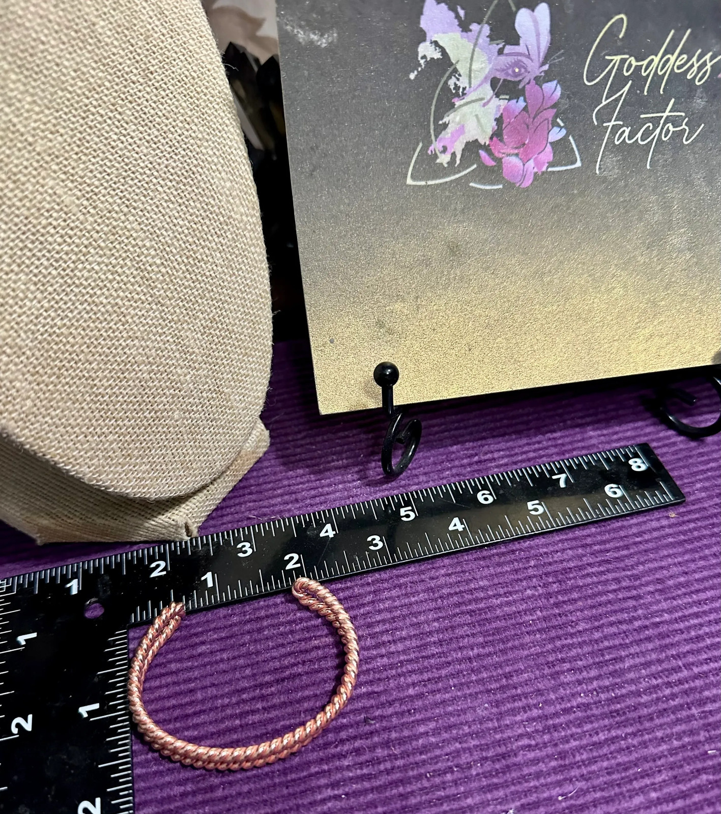 Copper Tensor Ring Cuff Bracelets