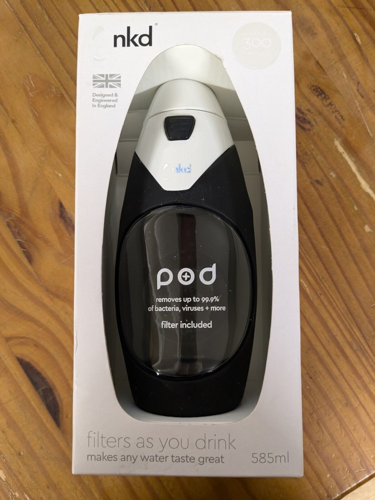 nkd Pod+ Filter Bottle 585ml