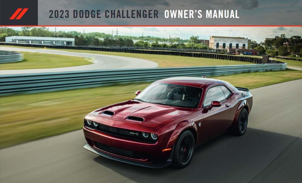 2023 Dodge Challenger Owners Manual User Guide